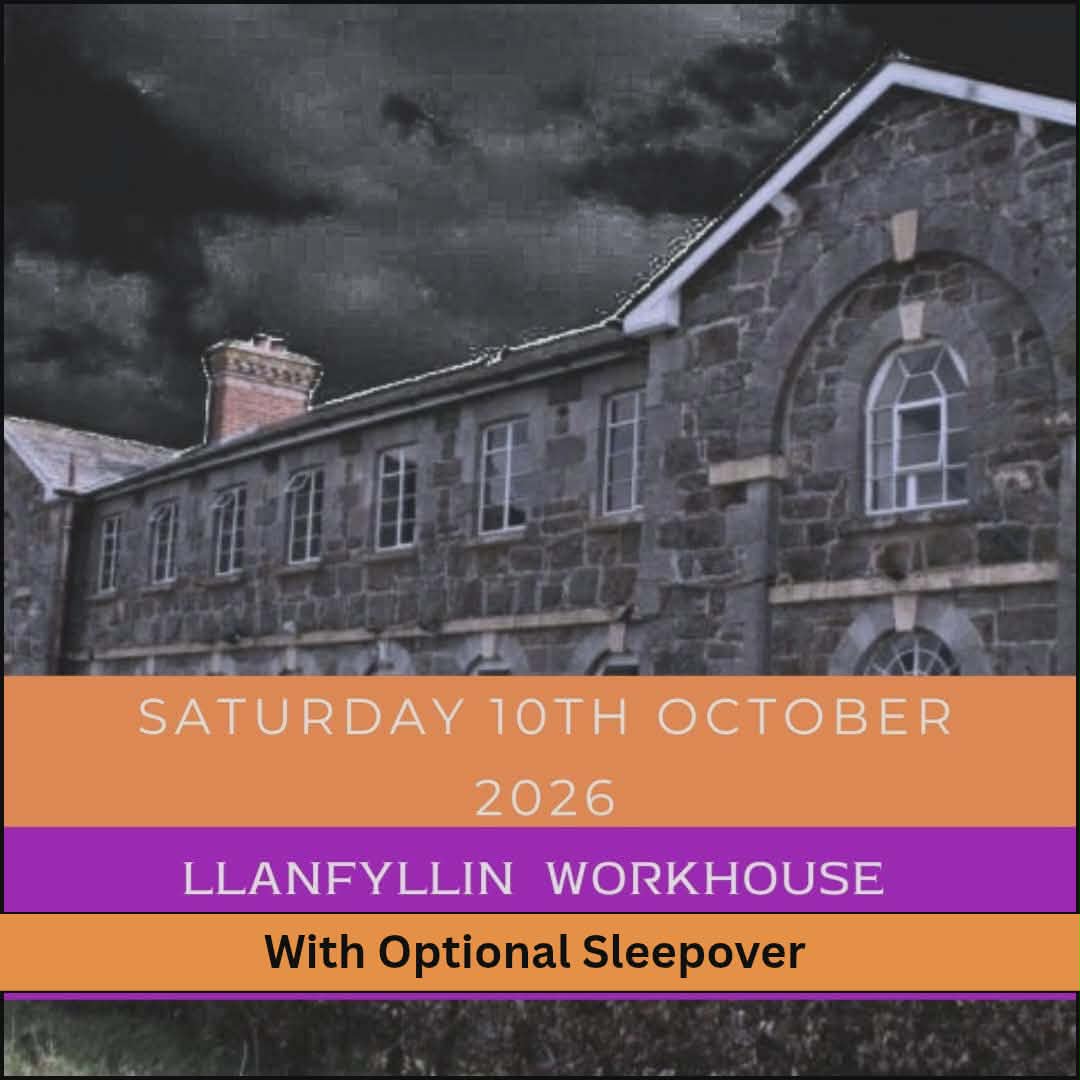 Llanfyllin Workhouse Event - With Optional Sleepover 10th October 2026